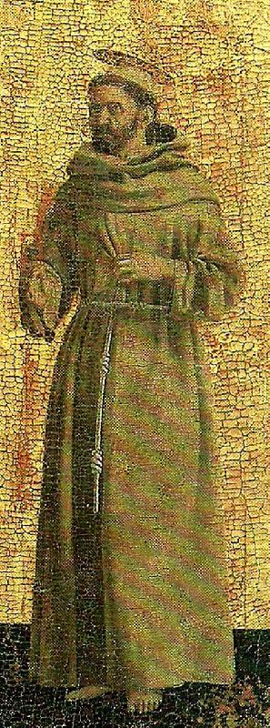 Piero della Francesca st francis, polyptych of the misericordia
